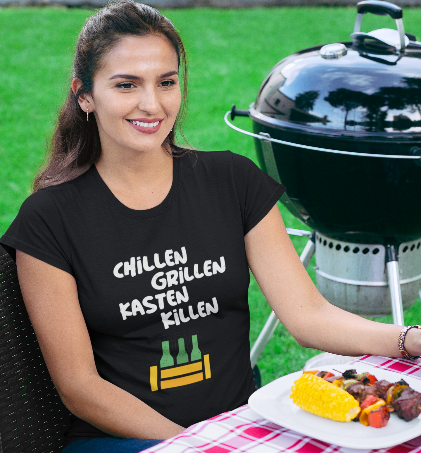 Chillen Grillen Kasten Killen - Shirt